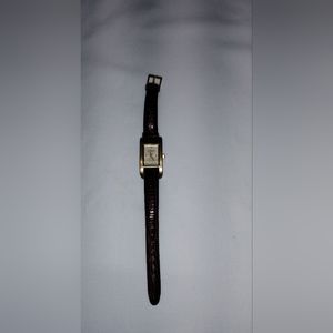 Lorus LR3245 diamond watch, leather band